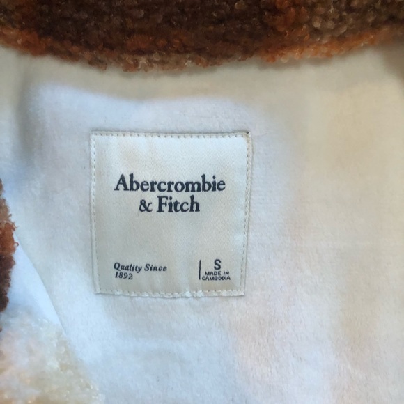 ABERCROMBIE Sherpa Shirt Jacket NWT - Picture 7 of 12
